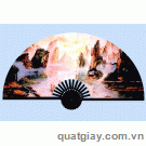 quạt tranh quatgiay.com.vn  núi non hùng vĩ-135x135